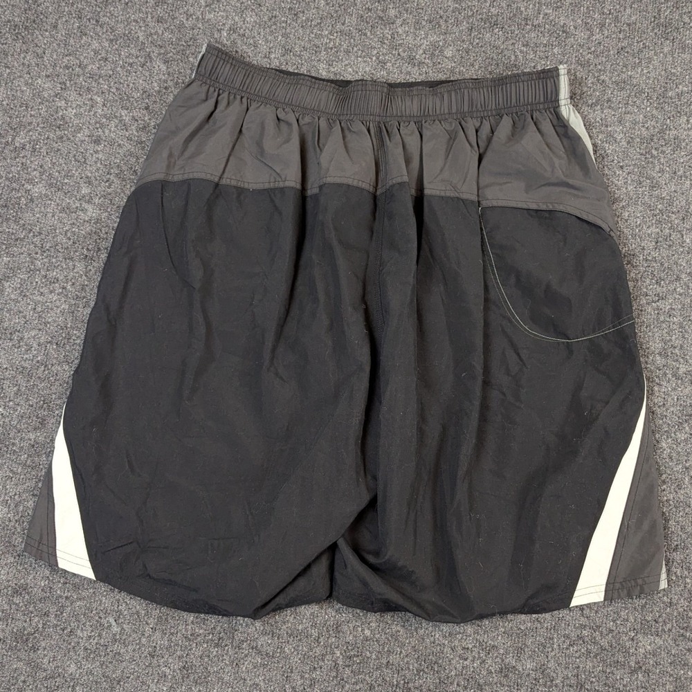 Lot of 2 Vintage Nike Silver Tag Shorts Mens XL Blue Black Mesh Lined Athletic - Picture 16 of 16